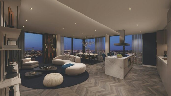 inside condominium unit